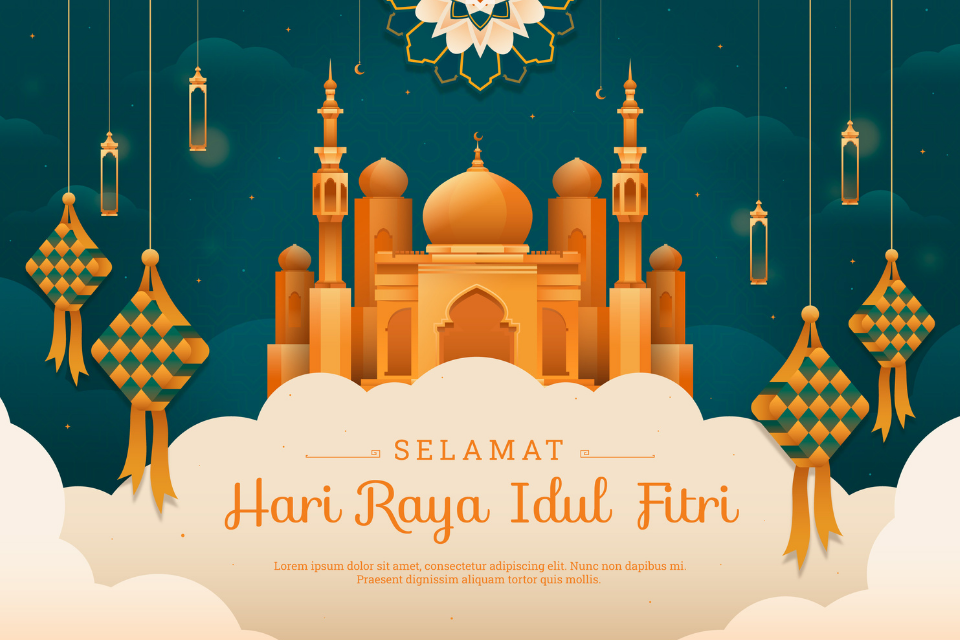 Contoh Kartu Ucapan Idul Fitri 2026