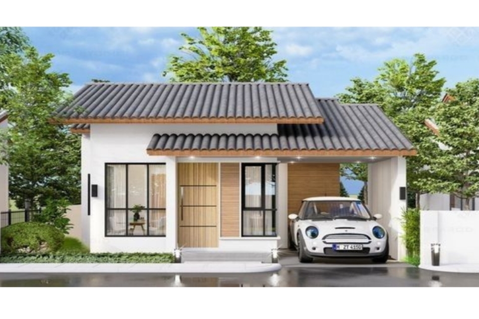 Gambar desain rumah minimalis modern 1 dan 2 lantai