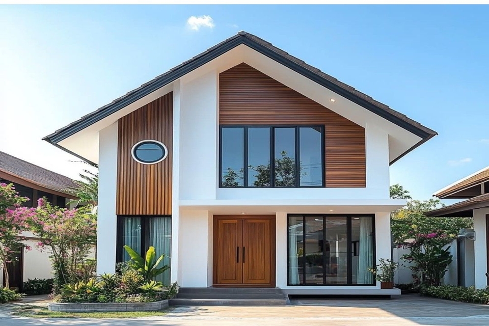 Gambar desain rumah minimalis modern 1 dan 2 lantai