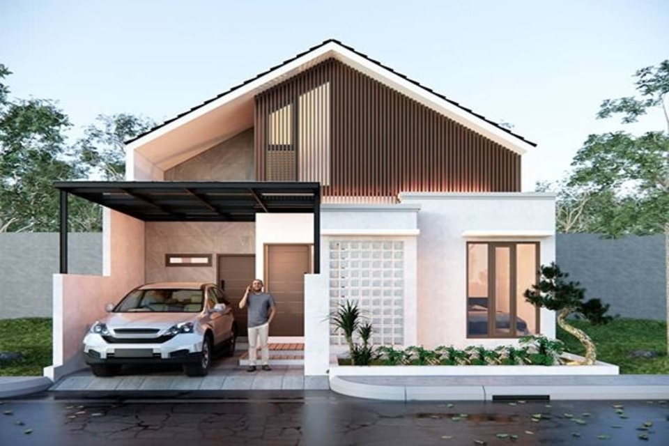 Gambar desain rumah minimalis modern 1 dan 2 lantai