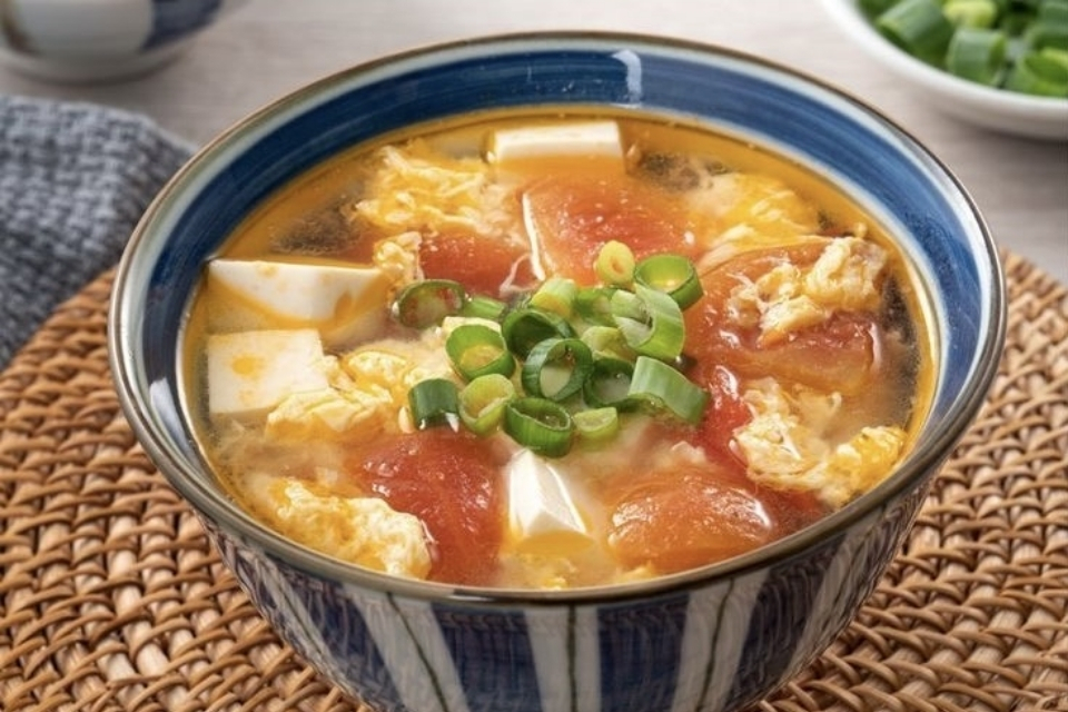 Masakan Anak Kos Berkuah Sup Telur Tomat Sederhana