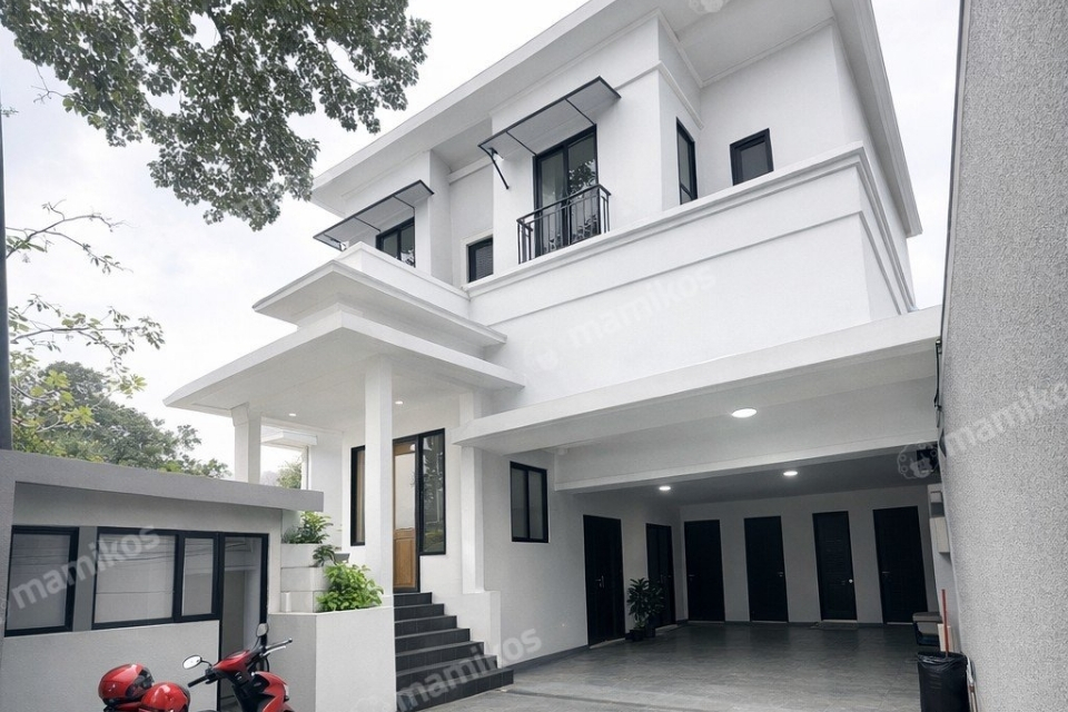 Rumah Baru Siap Huni Dalam Cluster dengan Kolam Renang