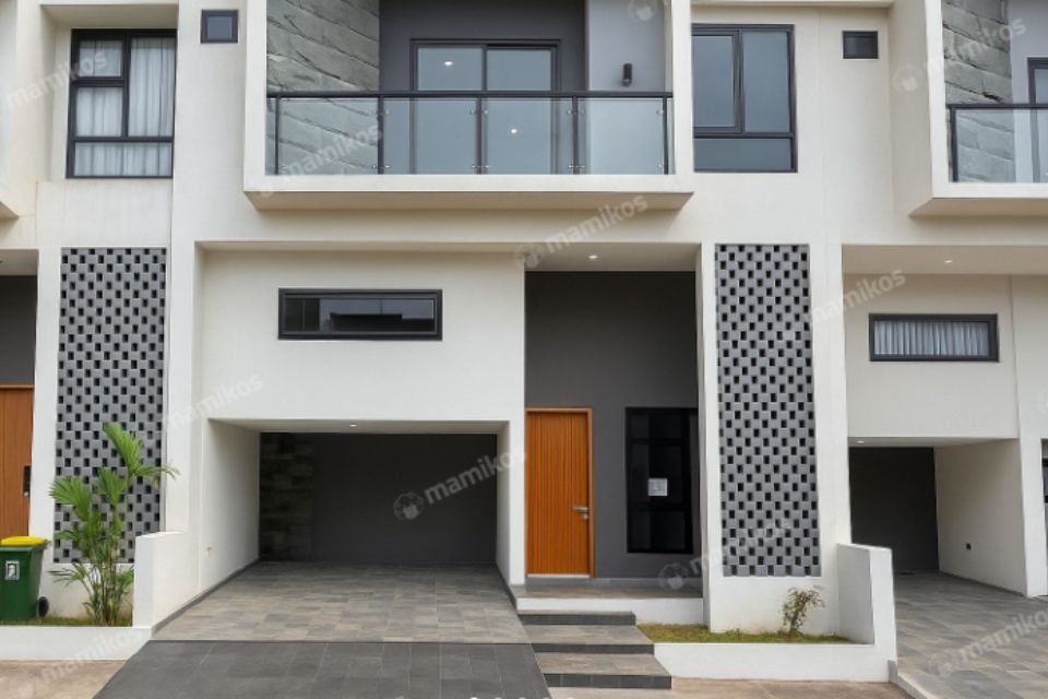 Rumah Modern Minimalis Dalam Cluster di Jagakarsa