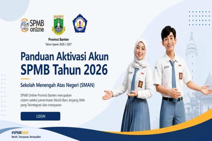 Cara Daftar SPMB SMA SMK Banten 2026 Online: Membuat Akun, Syarat, dan Jadwalnya