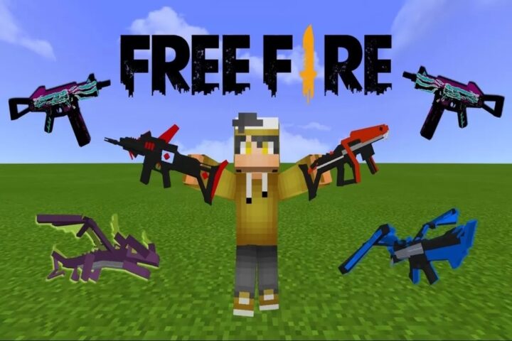 Download Mod Minecraft Senjata FF 3D dan Cara Menggunakannya, Apakah Beresiko?