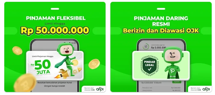 daftar pinjol resmi ojk 2026 cepat cair dan tenor panjang