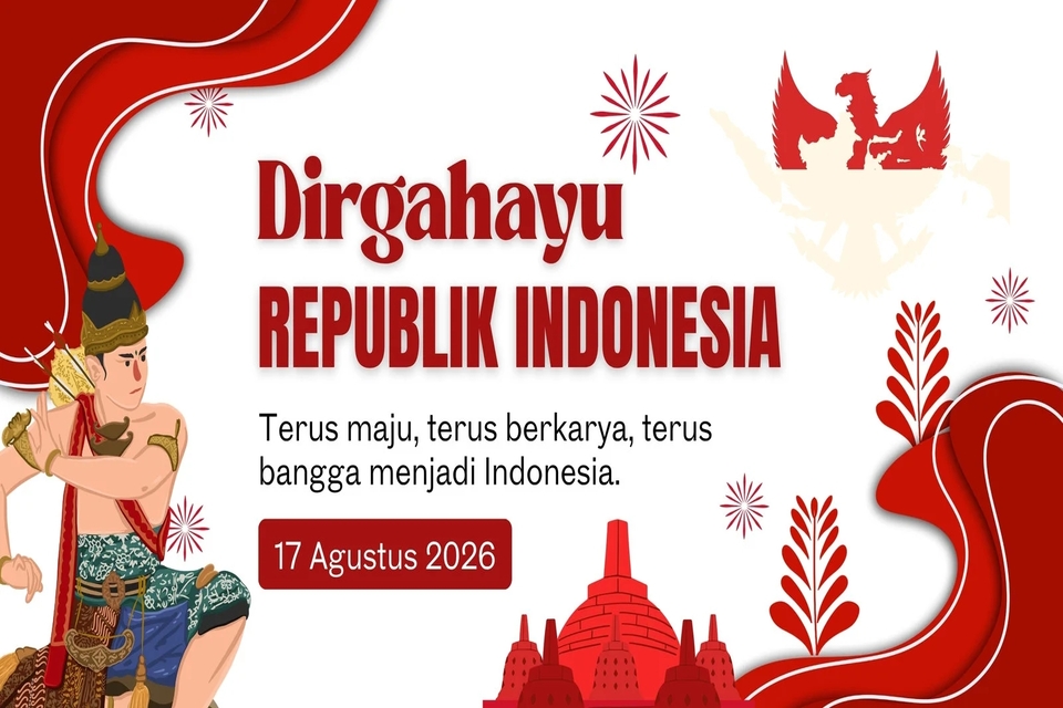 download contoh banner 17 agustus 2026 HUT RI ke-81