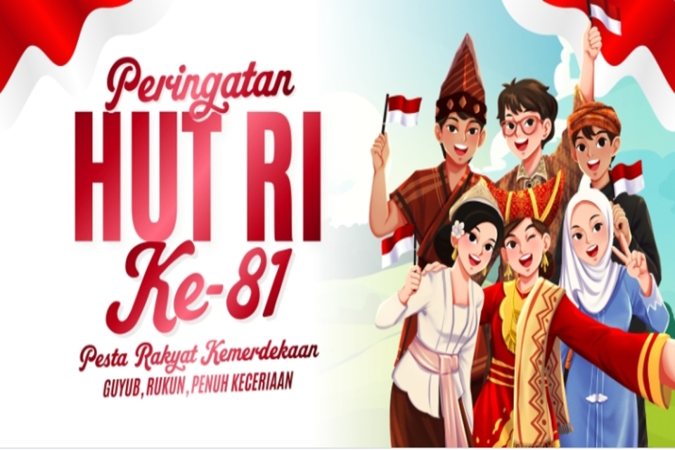 download contoh banner 17 agustus 2026 HUT RI ke-81