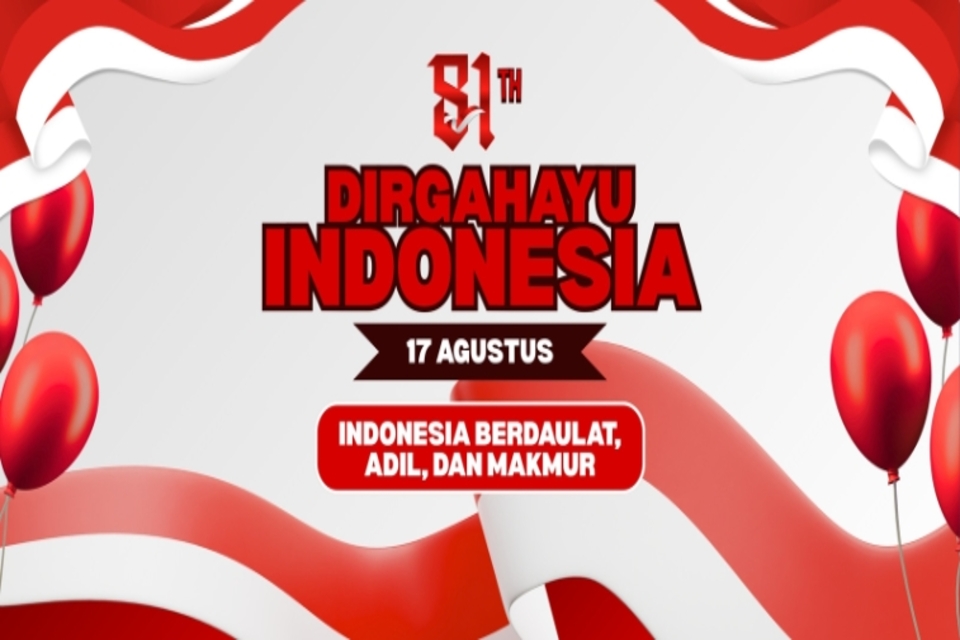download contoh banner 17 agustus 2026 HUT RI ke-81
