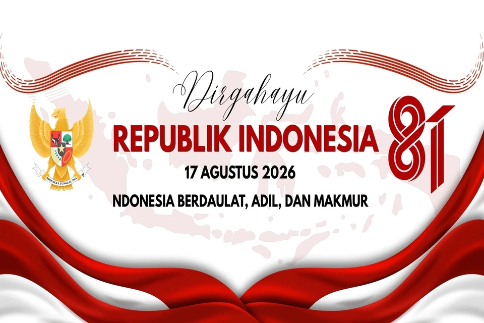 download contoh banner 17 agustus 2026 HUT RI ke-81