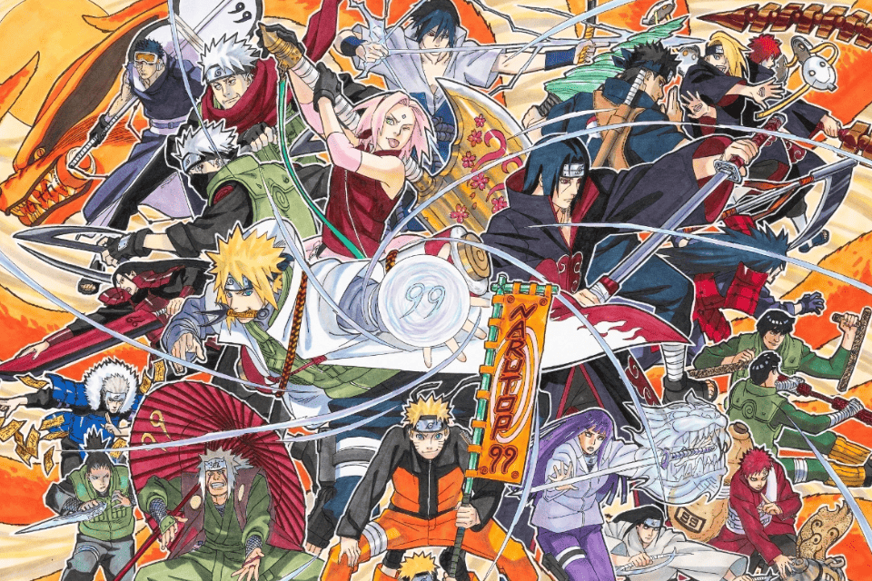 nama karakter utama dan populer Naruto