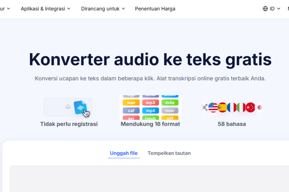cara mengubah rekaman suara menjadi teks online gratis